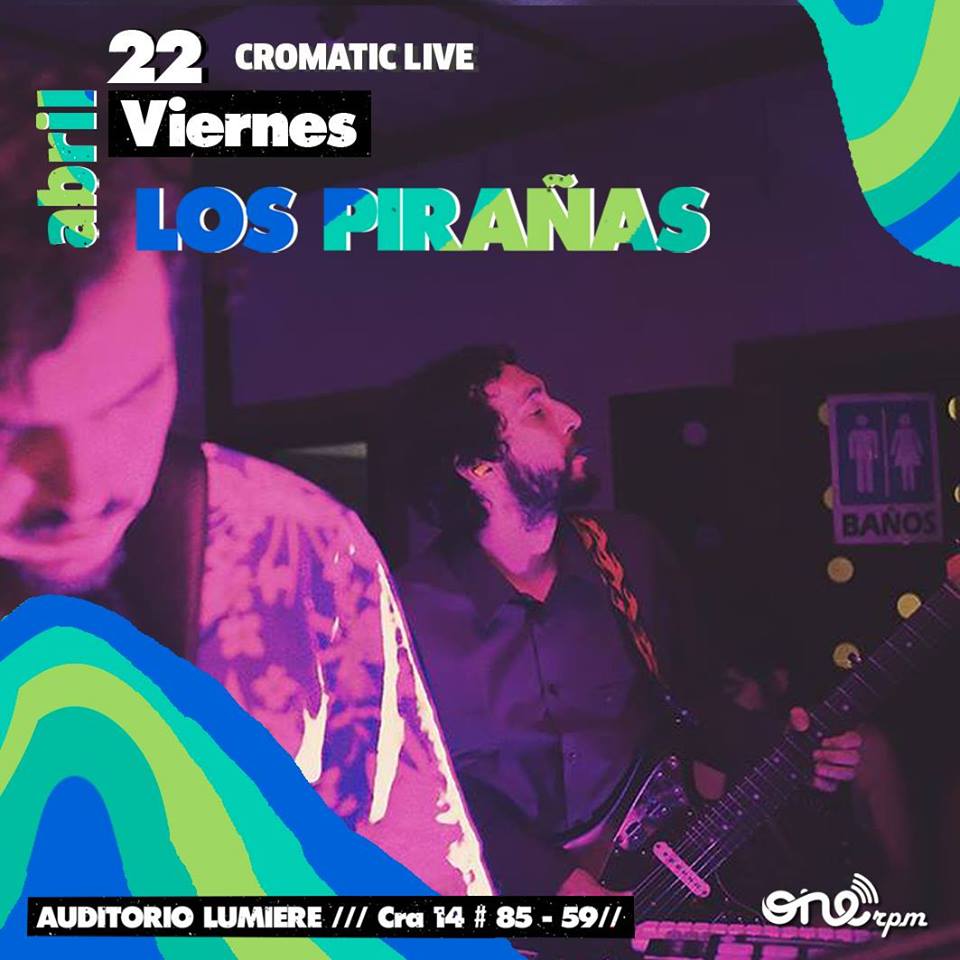 BOGOTÁ este viernes <a href="/CromaticLive/">Cromatic</a> nos arma fiesta junto a @neldapinaylaboa en el Auditorio Lumiere :D