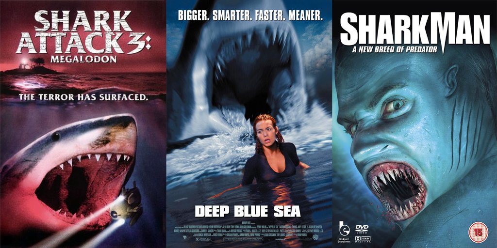 Deep Blue Sea Shark Attack