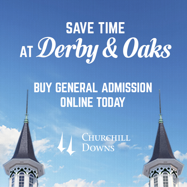 KentuckyDerby's tweet photo. Save Time and Money! 

Buy your #KyDerby and Oaks General Admission Tickets now: https://t.co/JE5RzXK0pg https://t.co/ftRlH486BX