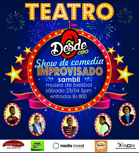 TeatroEV's tweet photo. El más divertido show de #teatro #improvisado vuelve este sábado a las 5pm https://t.co/mmPj4TX28b