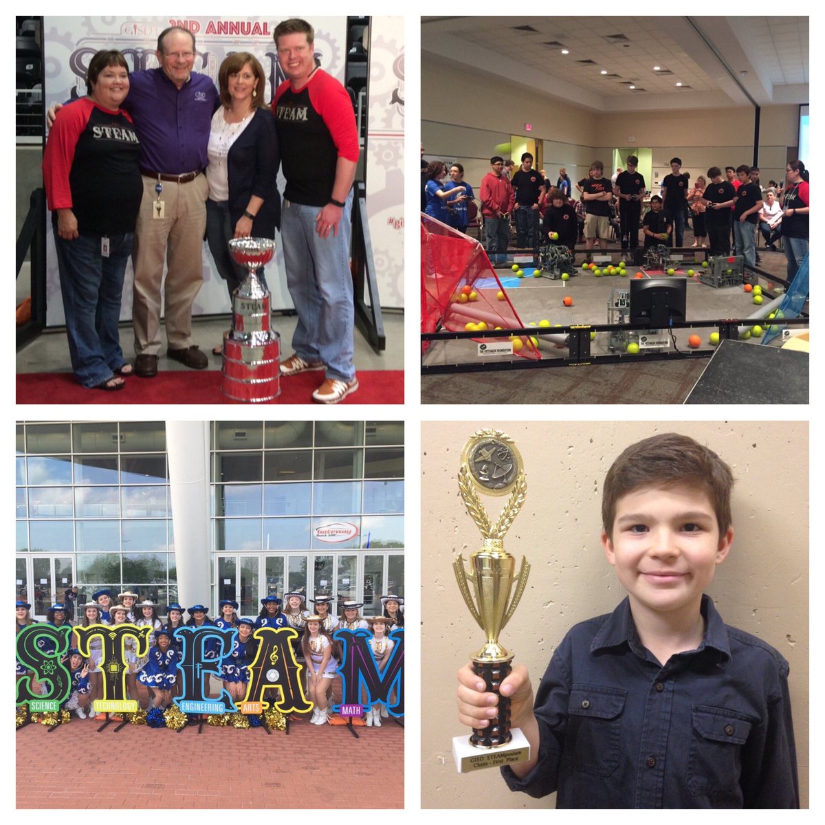 gisdnews's tweet photo. Congrats to Area 7 schools for winning the STEAMly Cup. Full list of STEAMposium winners: https://t.co/4xiVdXdHFp https://t.co/GX4IhYvKp5