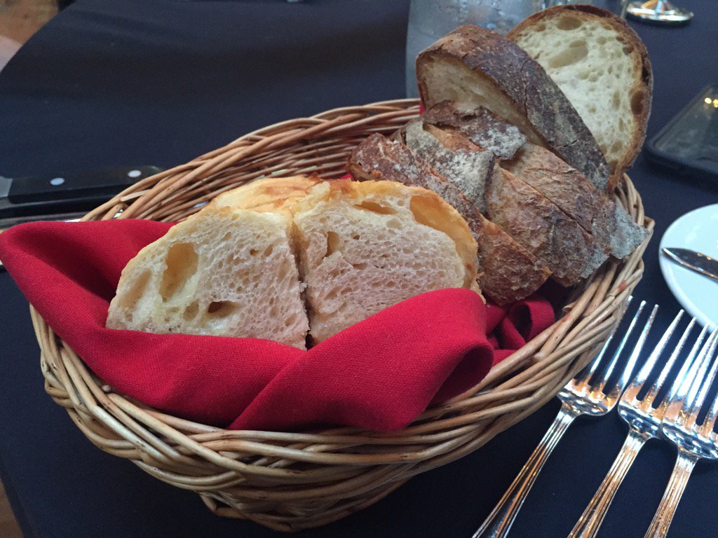 KenSmithWRAL's tweet image. .@lafarmcary providing the bread for tonight's Fire in the Triangle dining competition#WRAL #CompDiningNC
