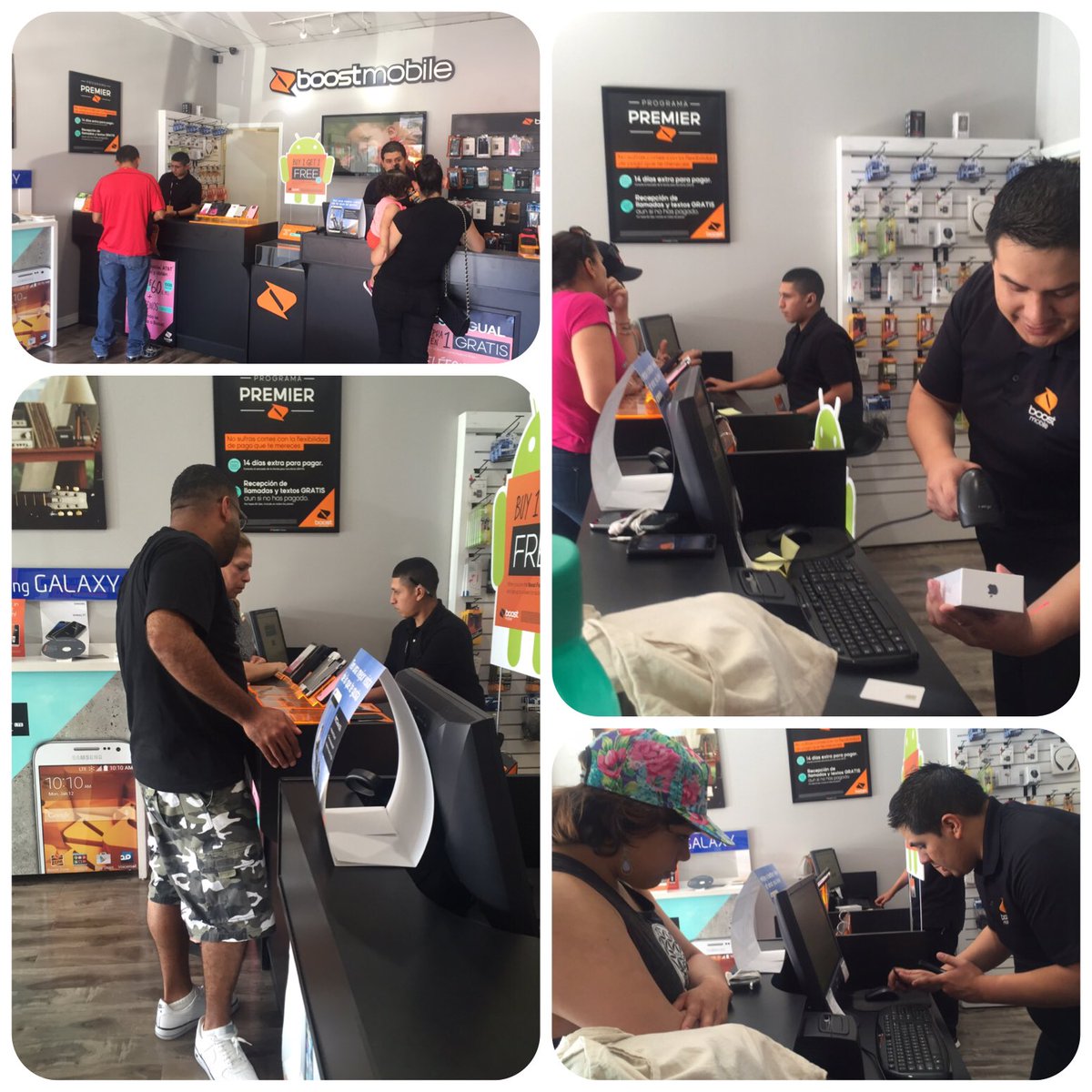 patrishhaaa's tweet photo. #Tuesdayevent #boostmobile @Jetwirelessgrp #theriseofjetwireless ✈️☀️ we love our customers @annjaec https://t.co/8uQ3rPYnkD