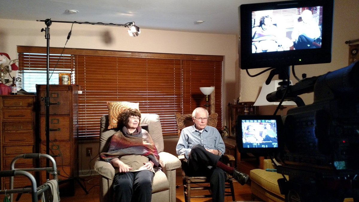 HistoryGroupLLC's tweet photo. Having a great time with Bob & Rita! #videobiography #storytelling #personalhistorian https://t.co/hkkhNJ5EPQ