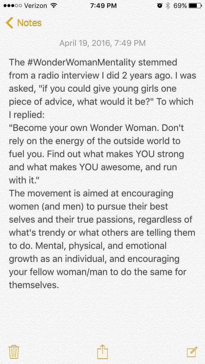 _emariedunc's tweet photo. @expressadrie I couldn't fit the #WonderWomanMentality into 140 characters, but here is a bit more on it! #DDWSU https://t.co/kYOBqTCBgm