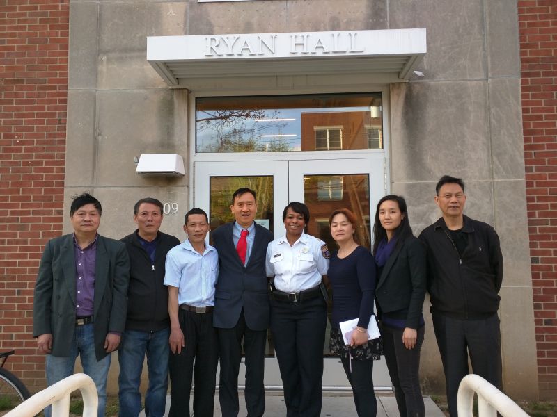 16th Police District Town Hall. Thank you Captain <a href="/PPDAltoviseLove/">A. Love-Craighead</a> for helping Ho Mei Chinese Restaurant.