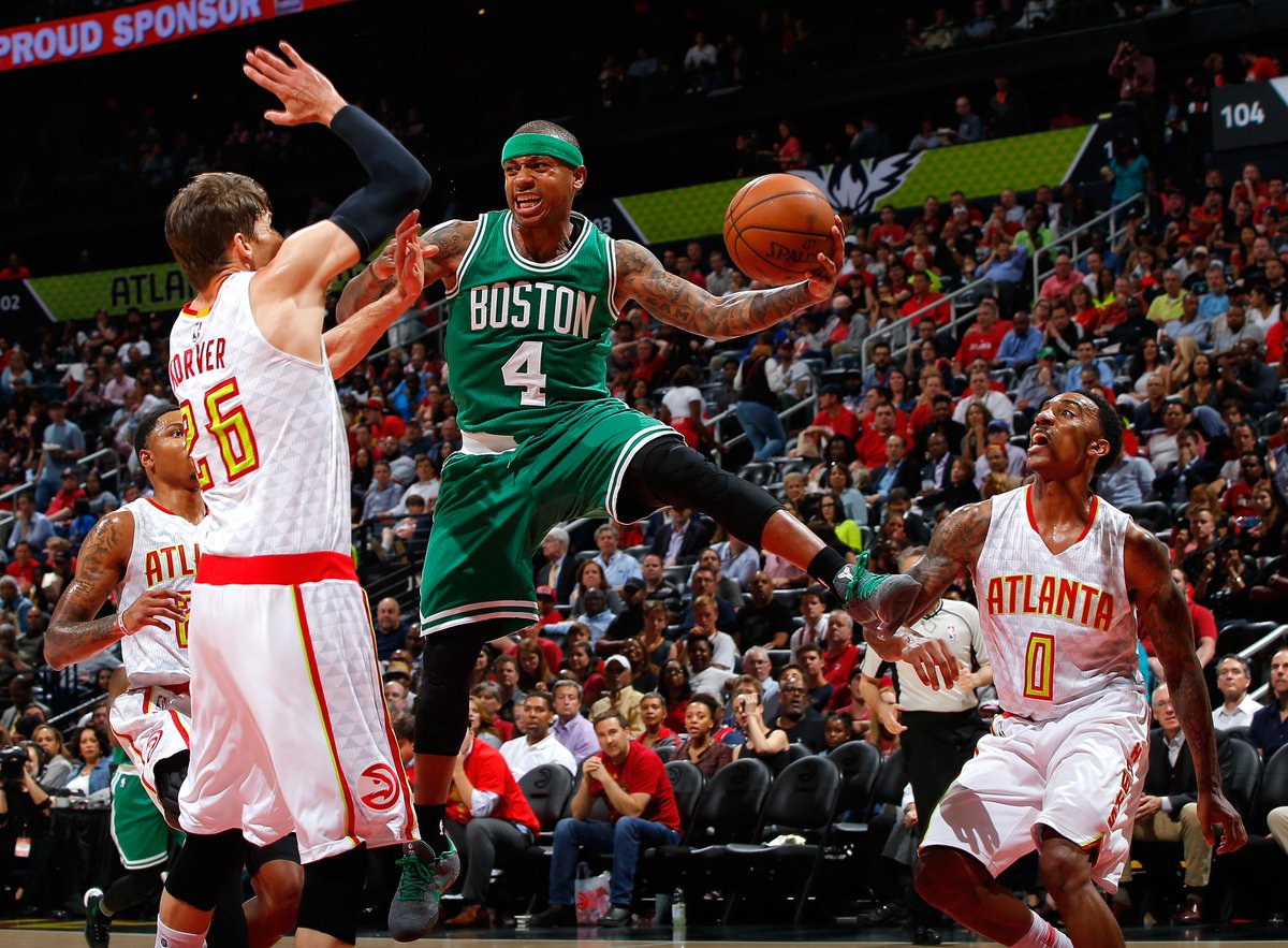 BostonDotCom's tweet image. After slow start, Celtics fall 89-72 to Hawks in Game 2 trib.al/FyfoMqR