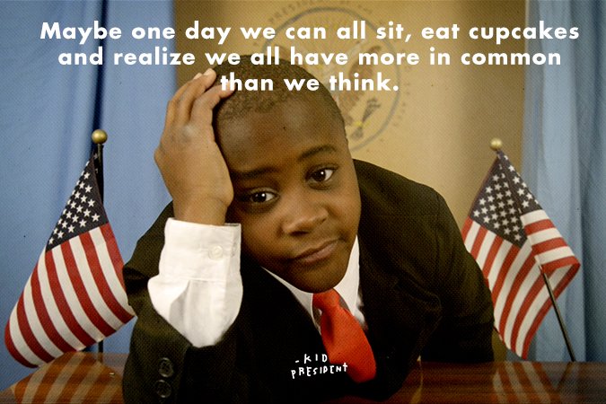 iamkidpresident's tweet image. Maybe one day . . .