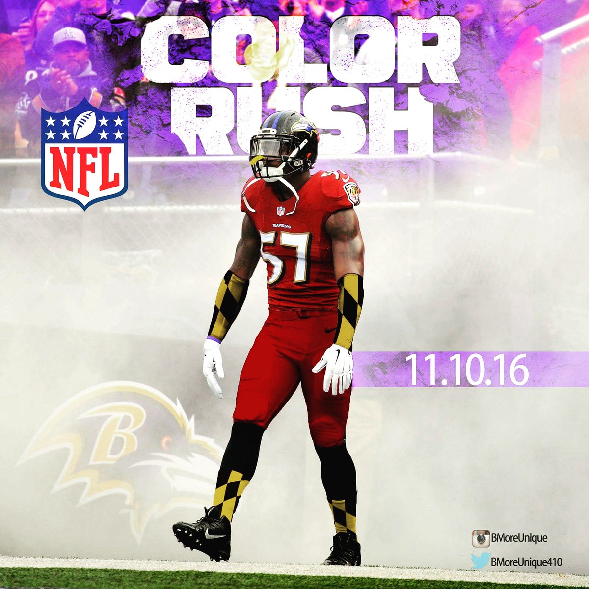 baltimore ravens color rush 2019