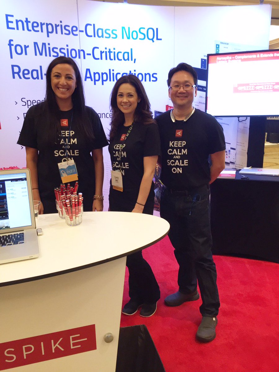 aerospikedb's tweet image. At #NoSQLNow? Need a fast #NoSQL #database that can #scale & has low #TCO? Talk to #Aerospike (booth 608)! #BigData