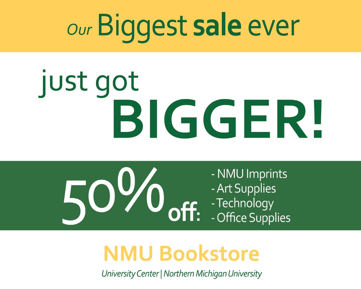 NMU Bookstore (@nmu_bookstore) on Twitter photo 