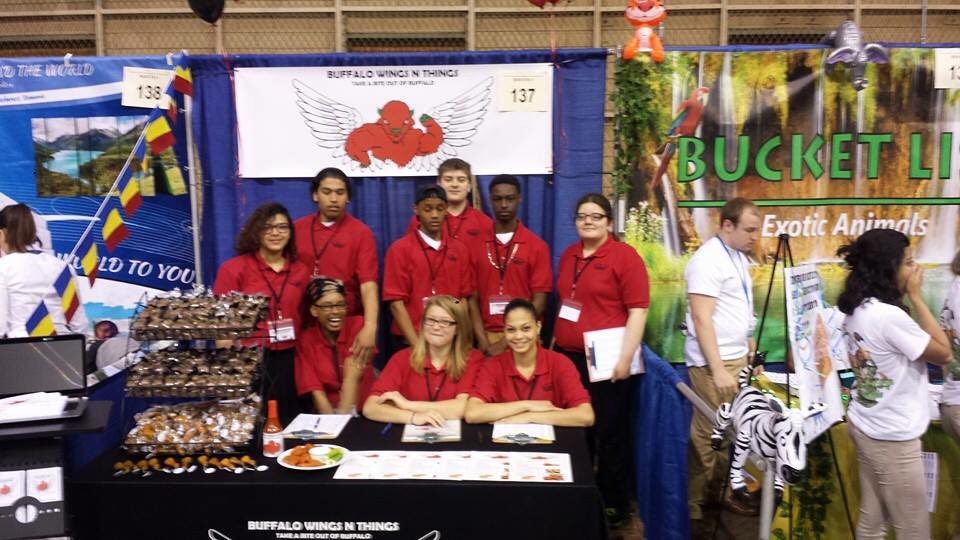 CTE_Buffalo's tweet photo. South Park's Buffalo Wings 'n Things working hard in NYC @VEInternational Competition #2016ybs https://t.co/iH28LlcbWN