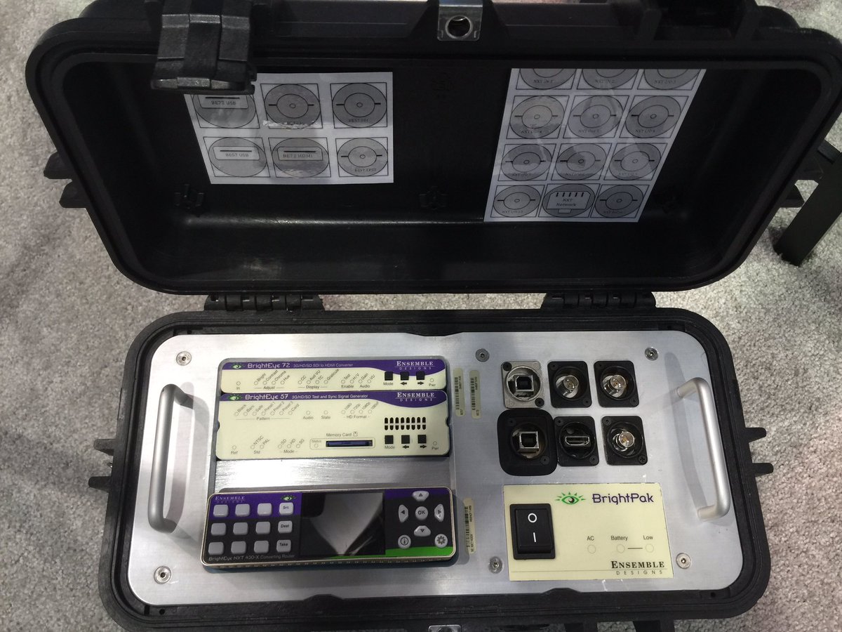 southwest_av's tweet image. Proud to represent @EnsembleDesigns Broadcast &amp;amp; AV products, best in the biz #NABShow #BrightEye