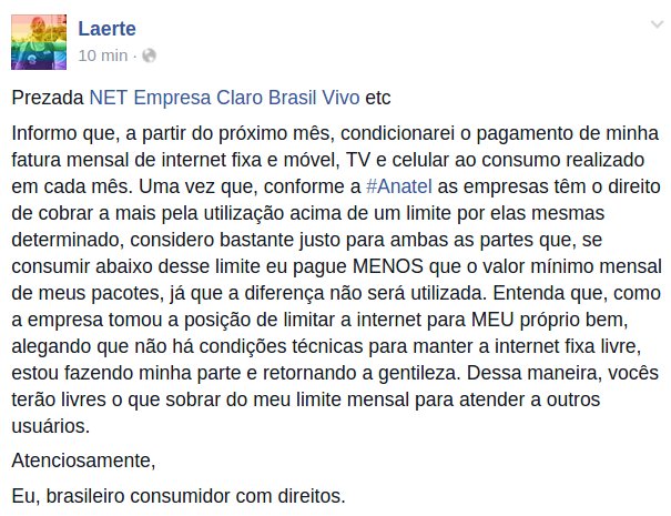 ndrmrtns's tweet image. Baita ideia. #ForaInternetLimitada