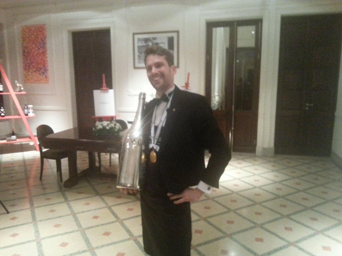 "El sommelier no tiene que ser un rockstar", dice @ArvidRosengren, nuevo mejor sommelier del mundo