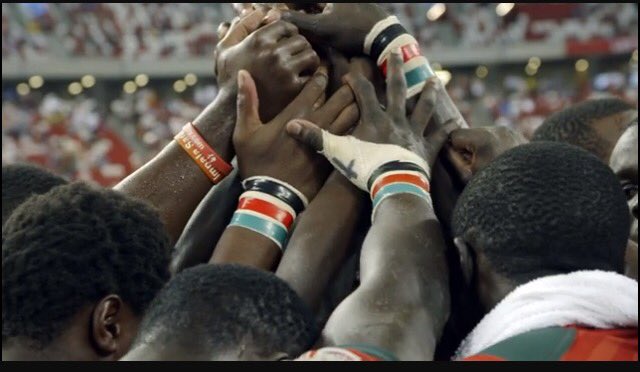 Spot the <a href="/Samurai7s/">Samurai 7s</a> #SamuraiFamily Wrist Band as the <a href="/kenya_7s/">Shujaa Pride</a> Team celebrate @WorldRugby7s #Singapore Victory
