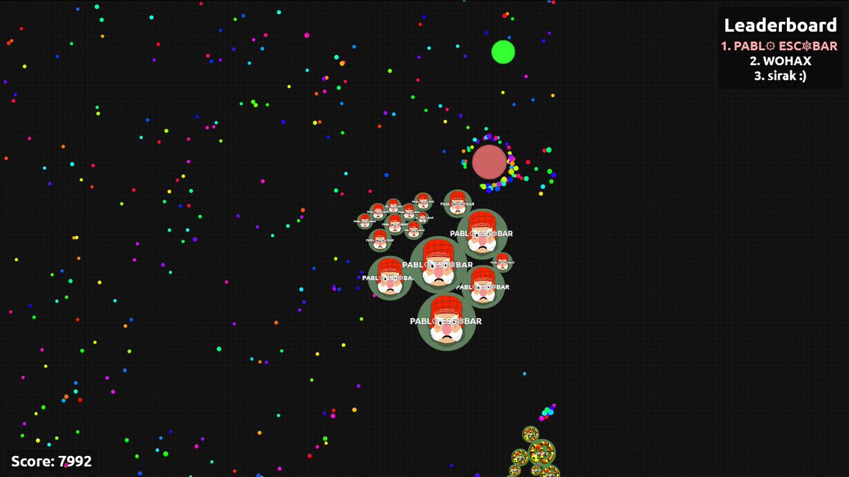 In the end.... #PabloEscobar #Agario #3s