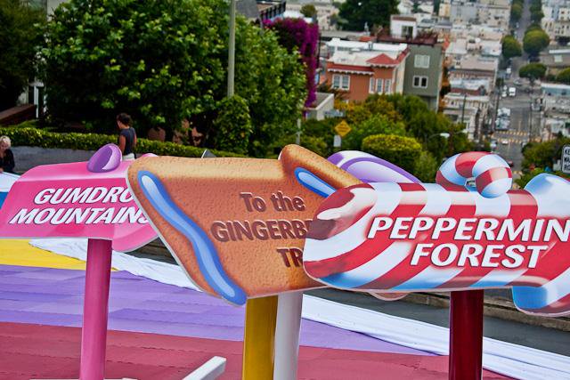 bizdistricts's tweet image. San Francisco plays Candy Land. What&apos;s not to love?