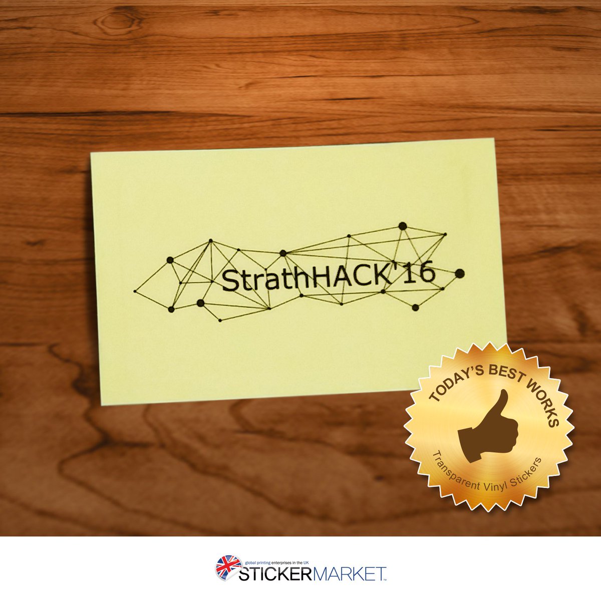 UKStickerMarket's tweet image. @StrathTech simply amazing #transparent #vinyl #stickers. Want to be featured? goo.gl/bAIQAb