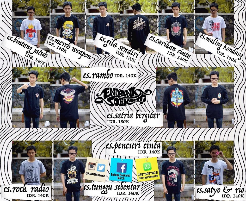halo gaes ada yang baru ni di <a href="/KamtisStore/">EndankSoekamti Merch</a>,bisa cek katalog  Instagram kami Kamtisstore.