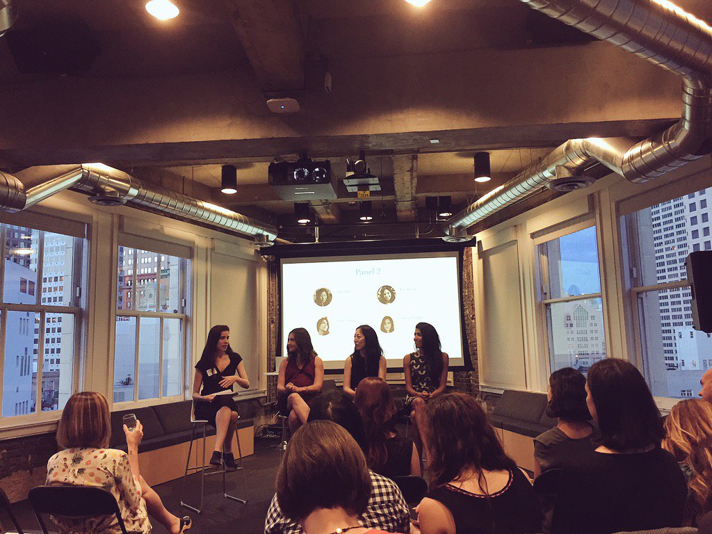 designerfund's tweet photo. Voice &amp; risk stories w/ @brit @BritandCo @joulee @facebookdesign @leila_c @Samasource @mariamolfino #womenindesign https://t.co/vXmhrNsT7I