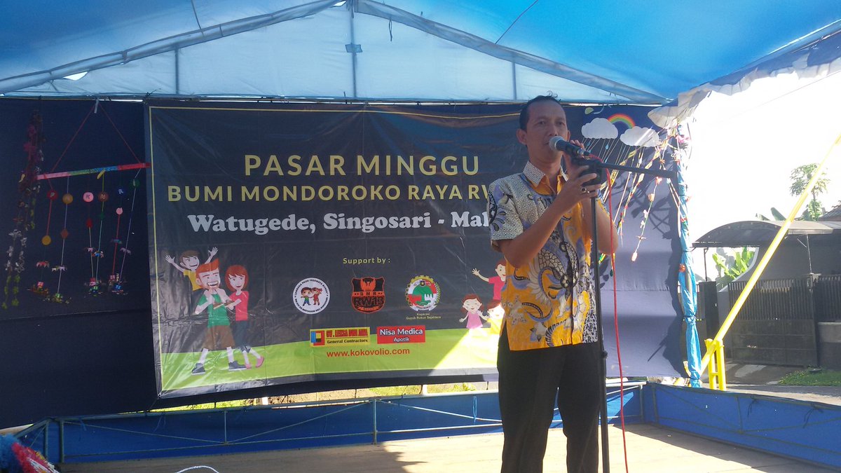 JiluRw's tweet photo. Acara yg diadakan Paud  " Permata Bunda " RW 13 di Pasar Minggu BMR Watugede Singosari @pak_rendra https://t.co/ut2M5Gj49b