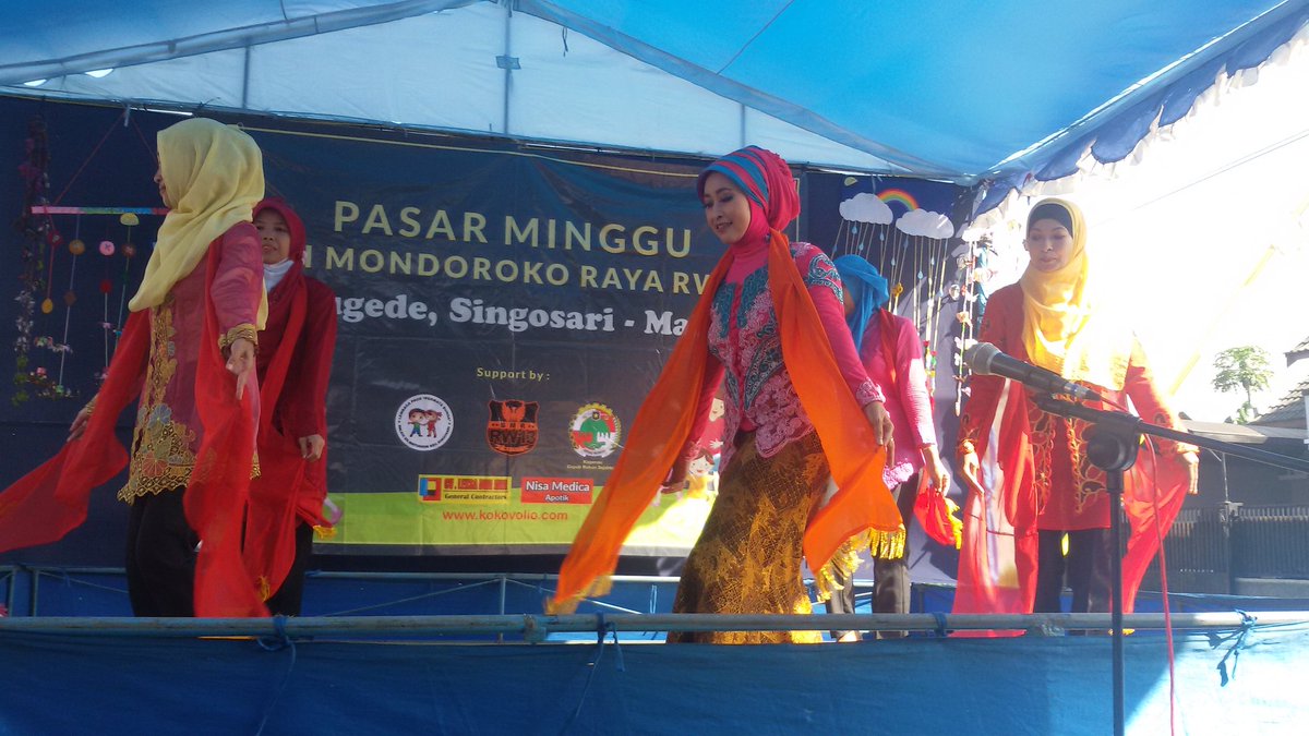 JiluRw's tweet photo. Acara yg diadakan Paud  " Permata Bunda " RW 13 di Pasar Minggu BMR Watugede Singosari @pak_rendra https://t.co/ut2M5Gj49b