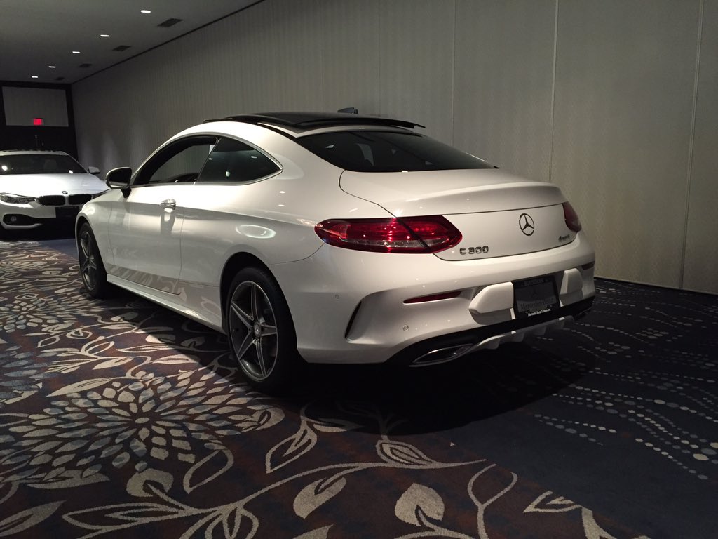 MercedesYEG's tweet photo. Our very first C Coupes have landed!!! https://t.co/PsgXuJQjyH