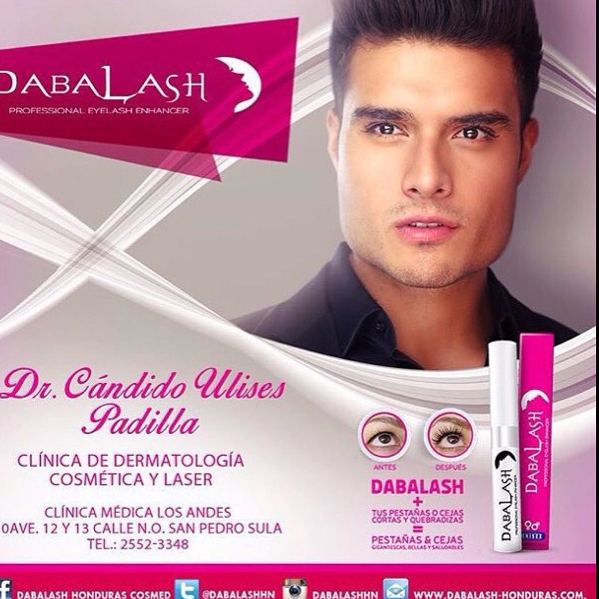 Visita al especialista de la piel y consulta sobre Dabalash !comienza a  de lucir cejas pestañas bigotes y barbas