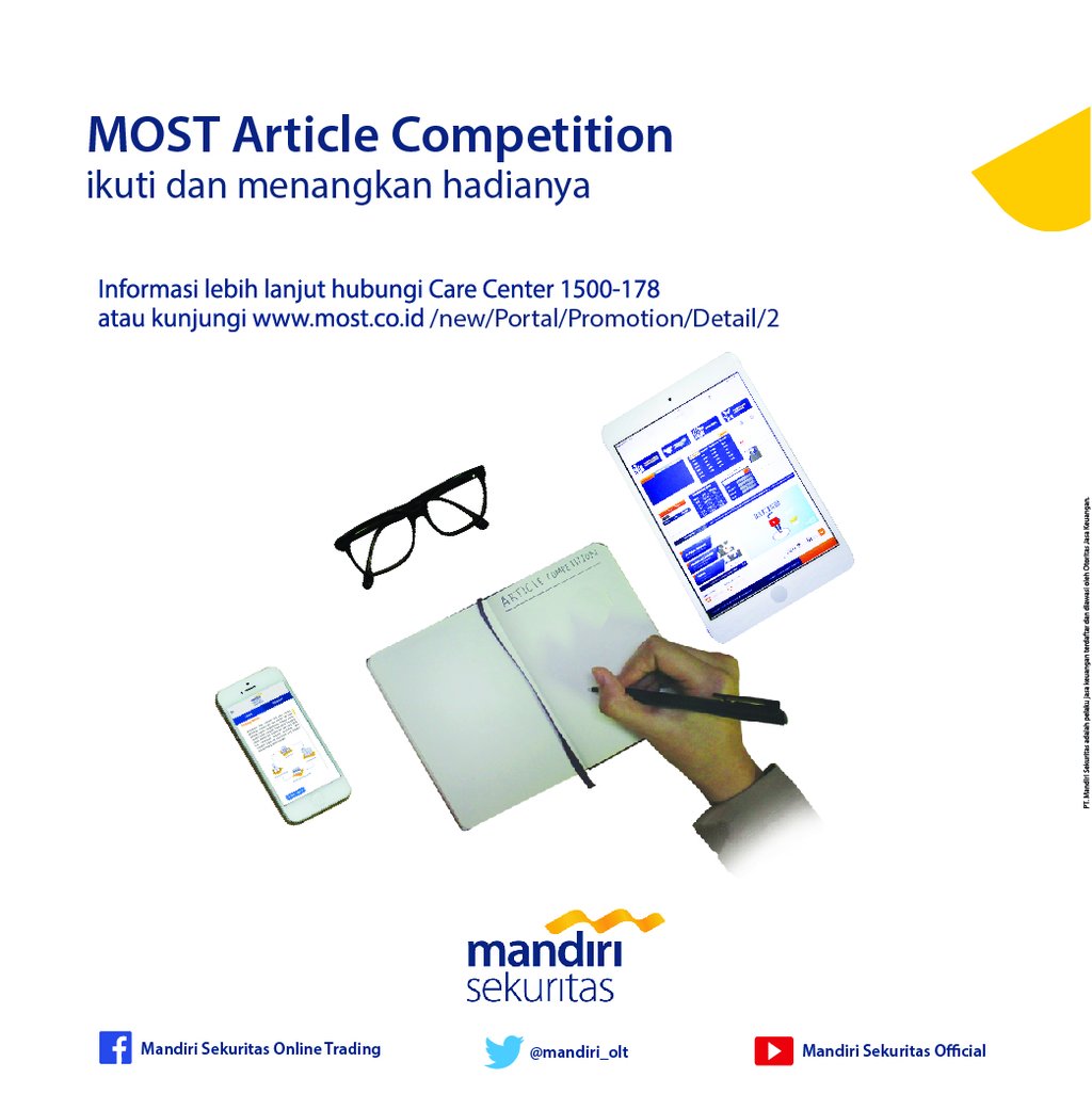 Kamu mahasiswa &amp; mnyukai pasar modal? Ikuti article competition &amp; dptkan hadianya daftar --> goo.gl/CZSUge