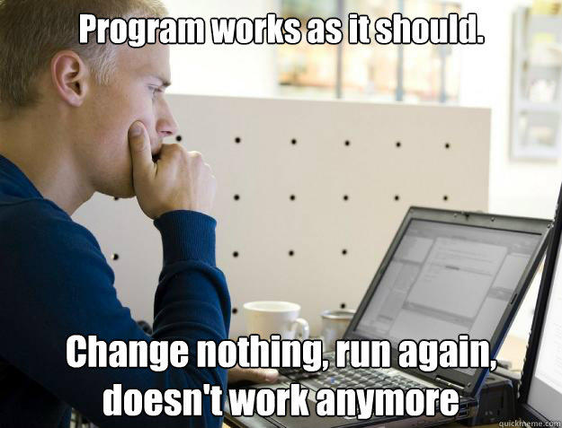 kingdags27's tweet image. Me the whole morning. #ihateprogramming Yup i have time to spare to tweet this. :P