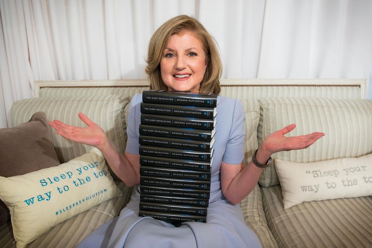 Dartmouth students rest assured with Arianna.   <a href="/ariannahuff/">Arianna Huffington</a> <a href="/DartmouthMHCDS/">Dartmouth MHCDS</a> #tuckmhds <a href="/Addifaerber/">Addi Faerber</a>   <a href="/DrCarolAsh/">Dr. Carol Ash</a>