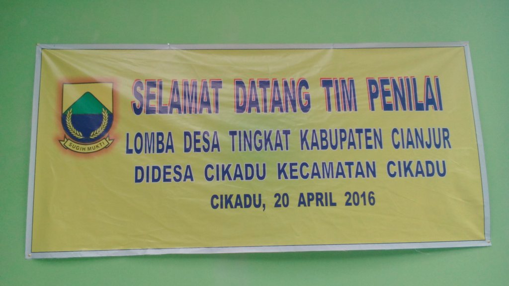cikadutv_'s tweet photo. Wilujeung sumping di Desa Cikadu - @marwan_jafar @rudiantara_id @aheryawan @Deddy_Mizwar_ @infocianjur #desaID https://t.co/owBQOai08W