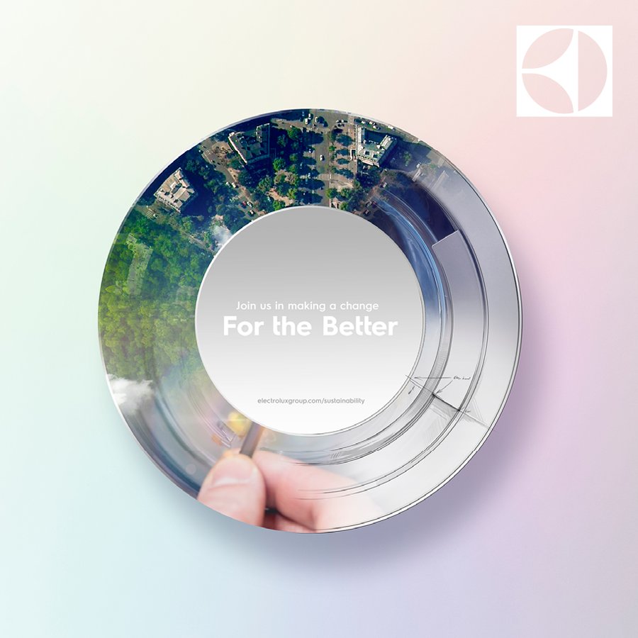 Mit "For The Better" engagiert sich Electrolux für eine saubere Zukunft ow.ly/4mJChn #Nachhaltigkeit