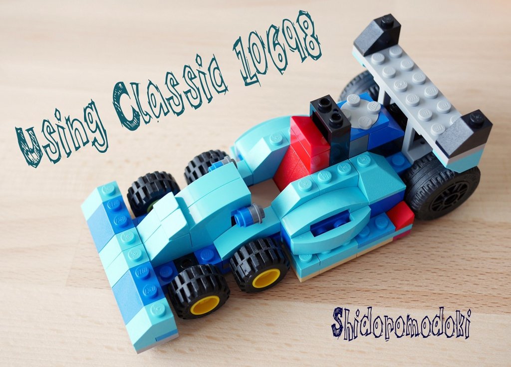 Lego How To Build はてなブログに投稿しました はてなブログ レゴ F1の作り方 オリジナル Legoクラシックだけで作ったよ 前編 シドロモド記 T Co Ixhhesbxcy