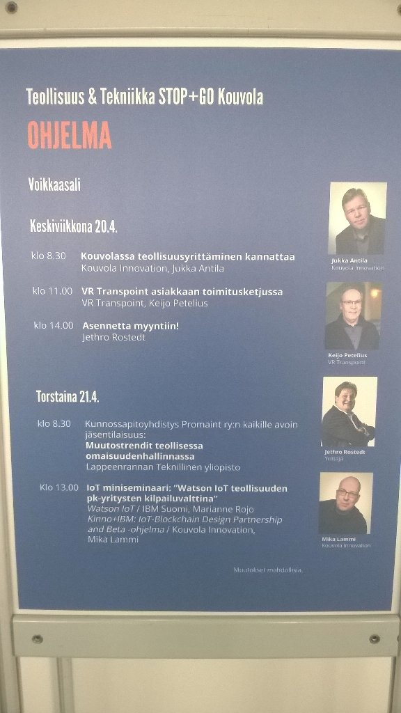 Ovet on auki! Tervetuloa #sgkouvo16