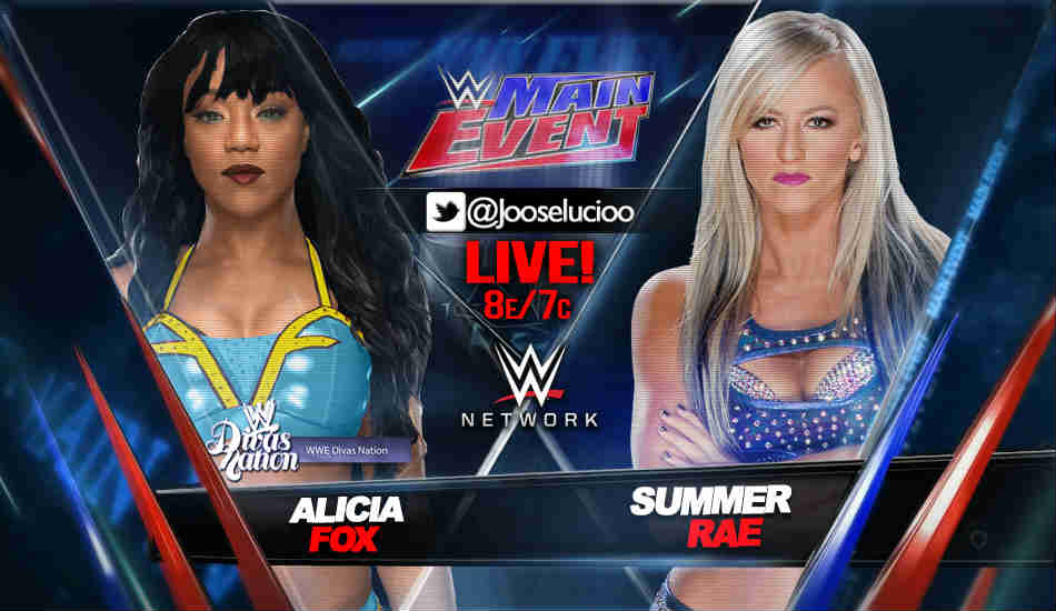 _pepelg's tweet photo. This week on #MainEvent @RealSummerWWE vs @AliciaFoxy #WomensWrestling #FoxyOne #ItsSummerTime https://t.co/PnJkbXPeYe