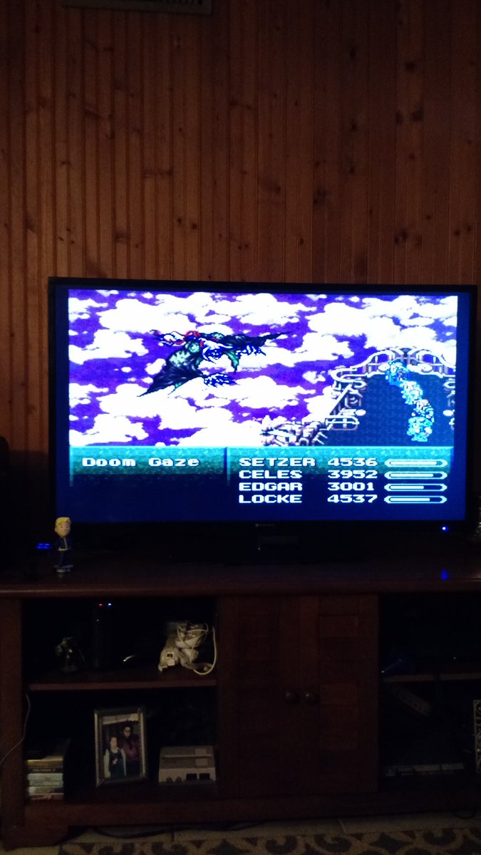 Sh2nn0n's tweet photo. Ding Dong Doom is dead...in 2 rounds! Feeling accomplished. #MYOFF #FinalFantasy #FF6 #FinalFantasyVI #ffvi #awesome https://t.co/X2NoYenBPV
