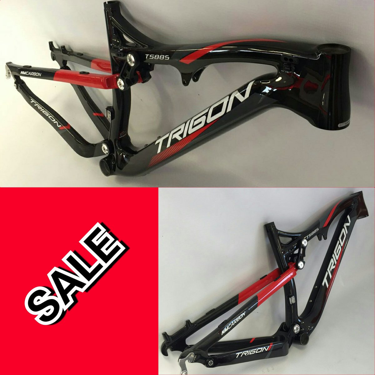 SALE: Trigon Carbon Dual Frame
NOW: R15 500. 00, 
Sizes: M &amp; L