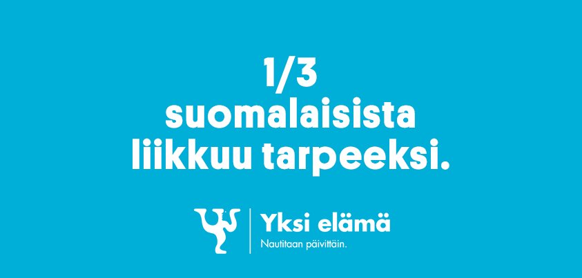 yksi_elama's tweet photo. Tiesitkö,että muutama liikuntahetki viikossa vähentää stressiä merkittävästi.Lenkille rentoutumaan! #terveystalkoot https://t.co/yhI0ht5hab