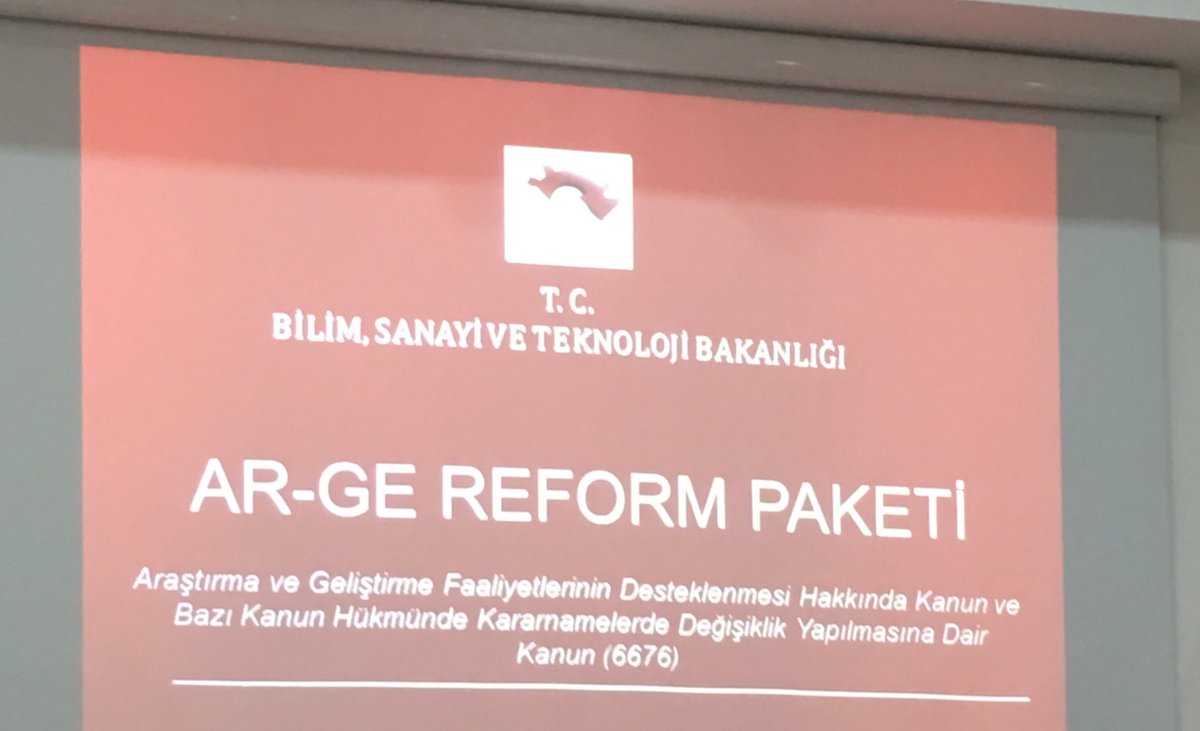 Üniversitemiz <a href="/SduUniversity/">Sdu University</a> te <a href="/BilimSanayi/">Bilim Sanayi</a> bakanlığının yeni AR-GE Reform paketi sunumundayız <a href="/ilkercarikci/">İlker Hüseyin Çarıkçı</a>