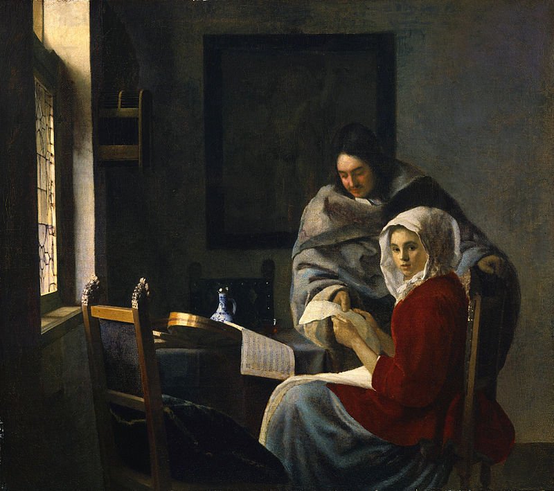 todayisartday's tweet image. At least 15 of the 34 paintings attributed to #Vermeer feature a window on the left. Have you seen any? #WindowWeek