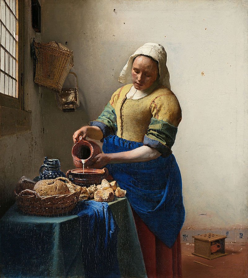 todayisartday's tweet image. At least 15 of the 34 paintings attributed to #Vermeer feature a window on the left. Have you seen any? #WindowWeek