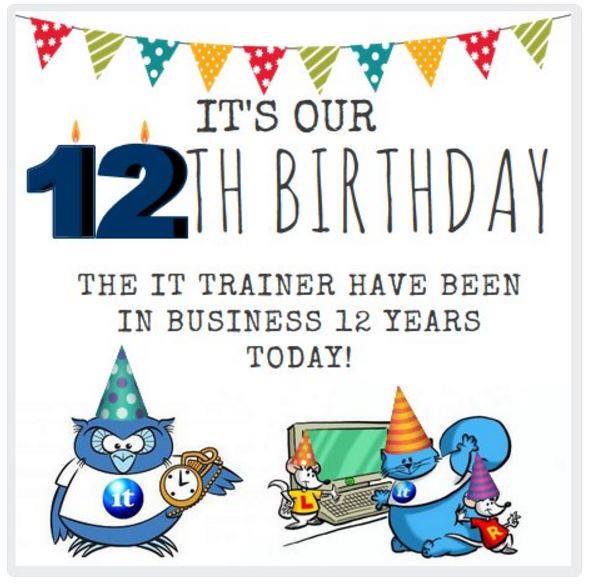 Thank you again for all the kind messages yesterday as we celebrated #12YearsInBusiness 

#Bizitalk #UKSmallBiz