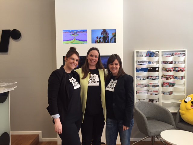 HR_EMEA's tweet photo. Dani &amp; the team as they prepare for the health day in Make You Matter week!#turnernow #healthyday #makeyoumatterweek https://t.co/fu3ePQPUZa