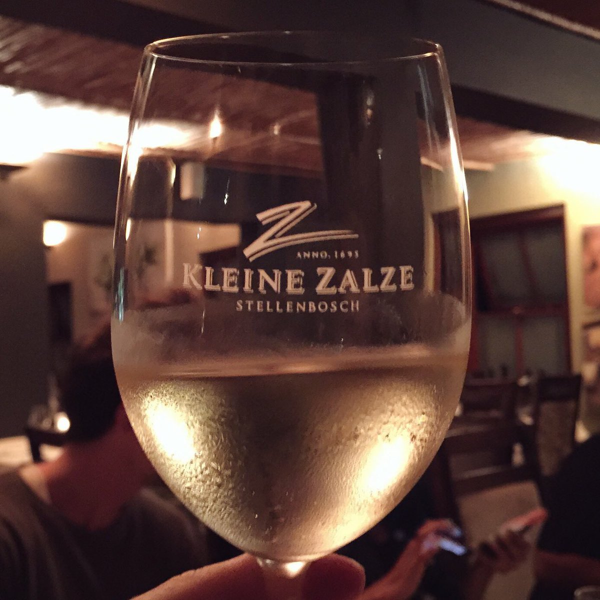 NatalieRoos's tweet photo. Thank you @TerroirFood and @kleine_zalze for last night's feast. That prawn risotto 😍 #Stellenblog https://t.co/XqnnODZ2Yi