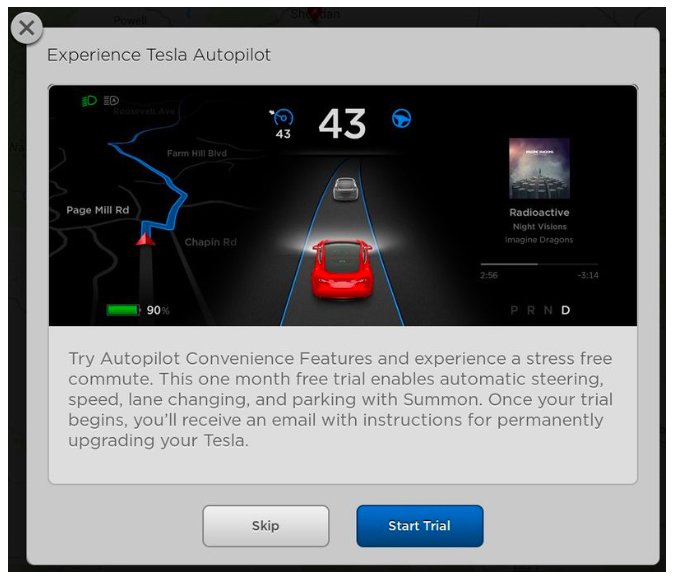 futureofmovemnt's tweet image. @TeslaMotors offers free trial of #autopilot. #autoindustry gets into $50Bn+ #appeconomy bit.ly/23HaOXf