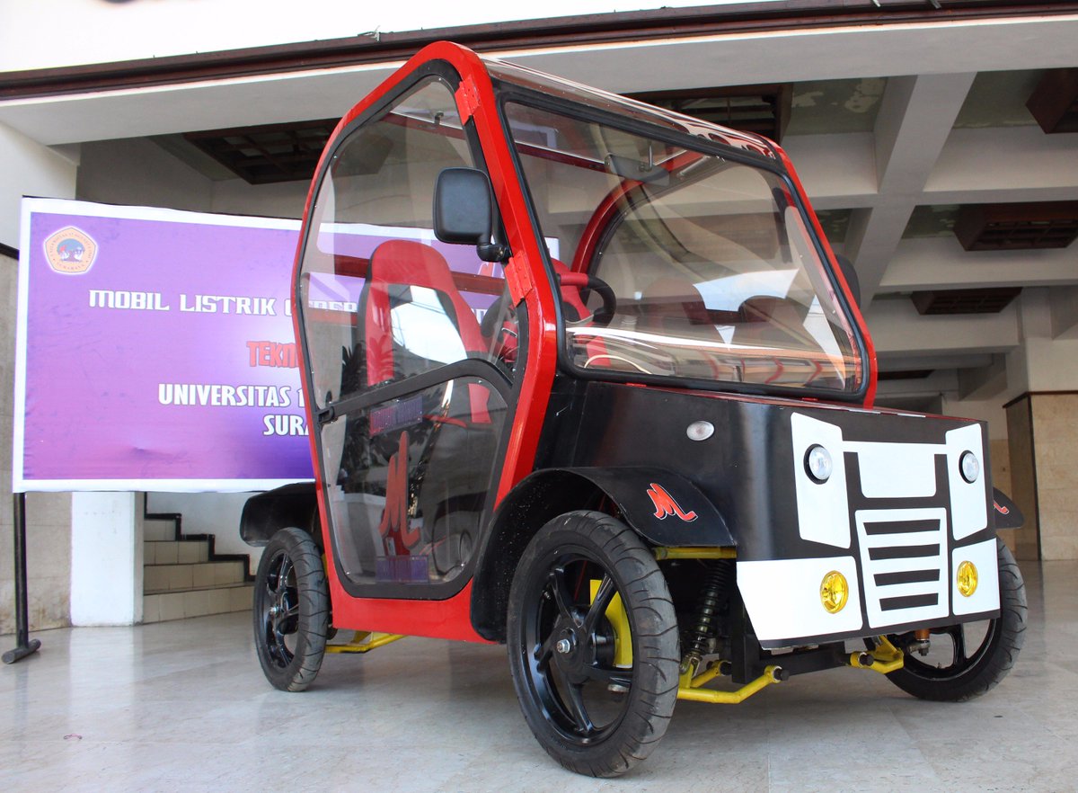 Kunthing Sakti, mobil listrik generasi pertama Teknik Mesin <a href="/UntagSurabaya/">Universitas 17 Agustus 1945 Surabaya</a> <a href="/himametasby/">HIMAMETA Surabaya</a>