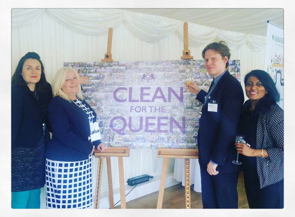Cleanup_UK's tweet image. @cleanforqueen celebration  @HouseofCommons w/Sam from @TowerHamletsNow &amp;amp; Richard from @WWoolwich