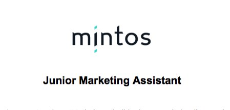 If you thrive in a startup environment, come join Mintos! More info about the job here - alumni.lv/jobs